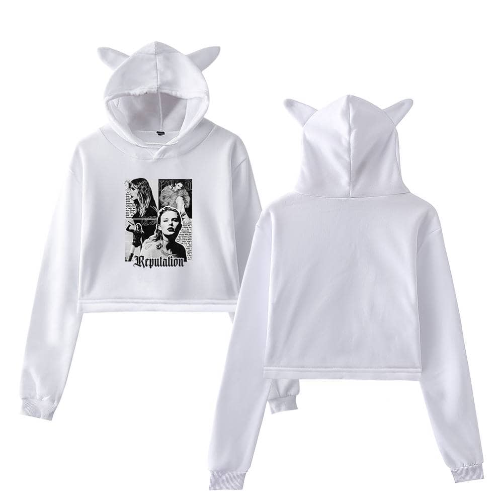 Taylor Swift Cropped Hoodie #13 - Image 2