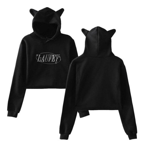Laufey Cropped Hoodie #2 + Gift